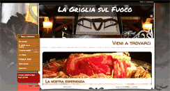 Desktop Screenshot of lagrigliasulfuoco.com